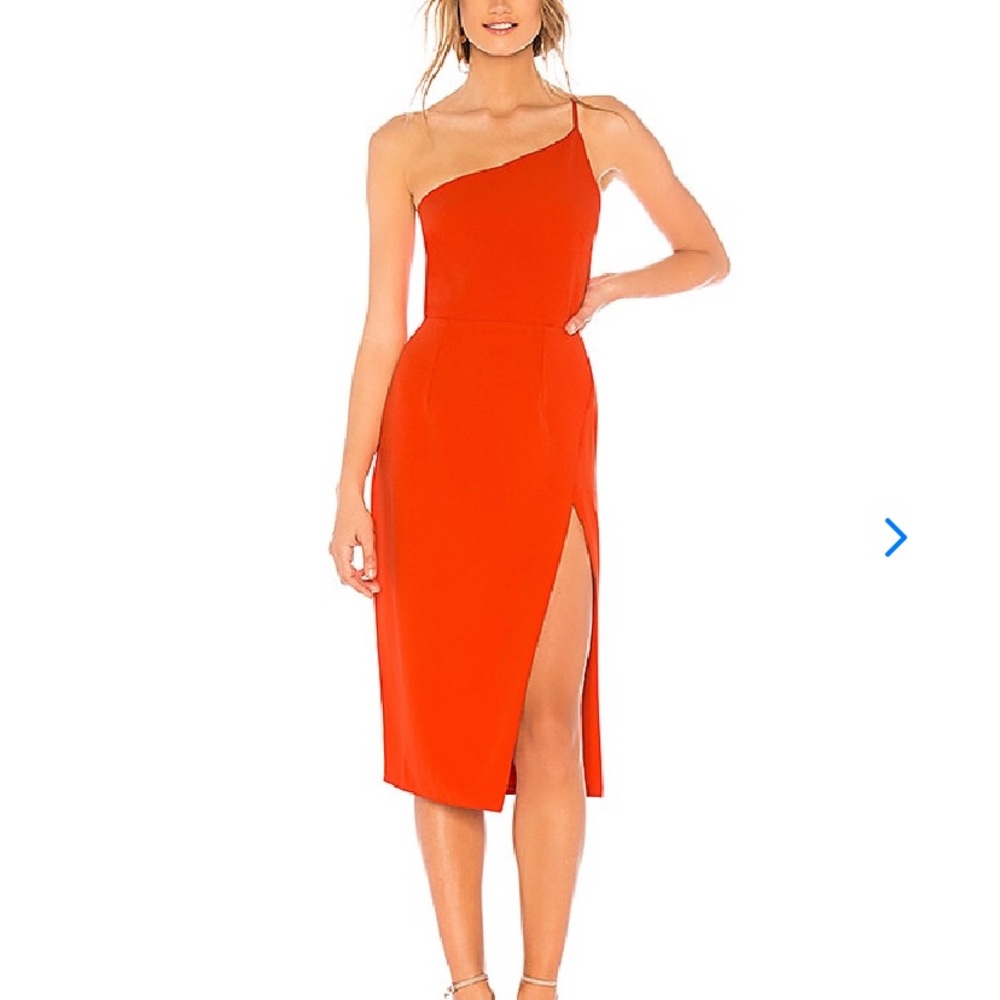Lover & Friends “Lazo Midi Dress”